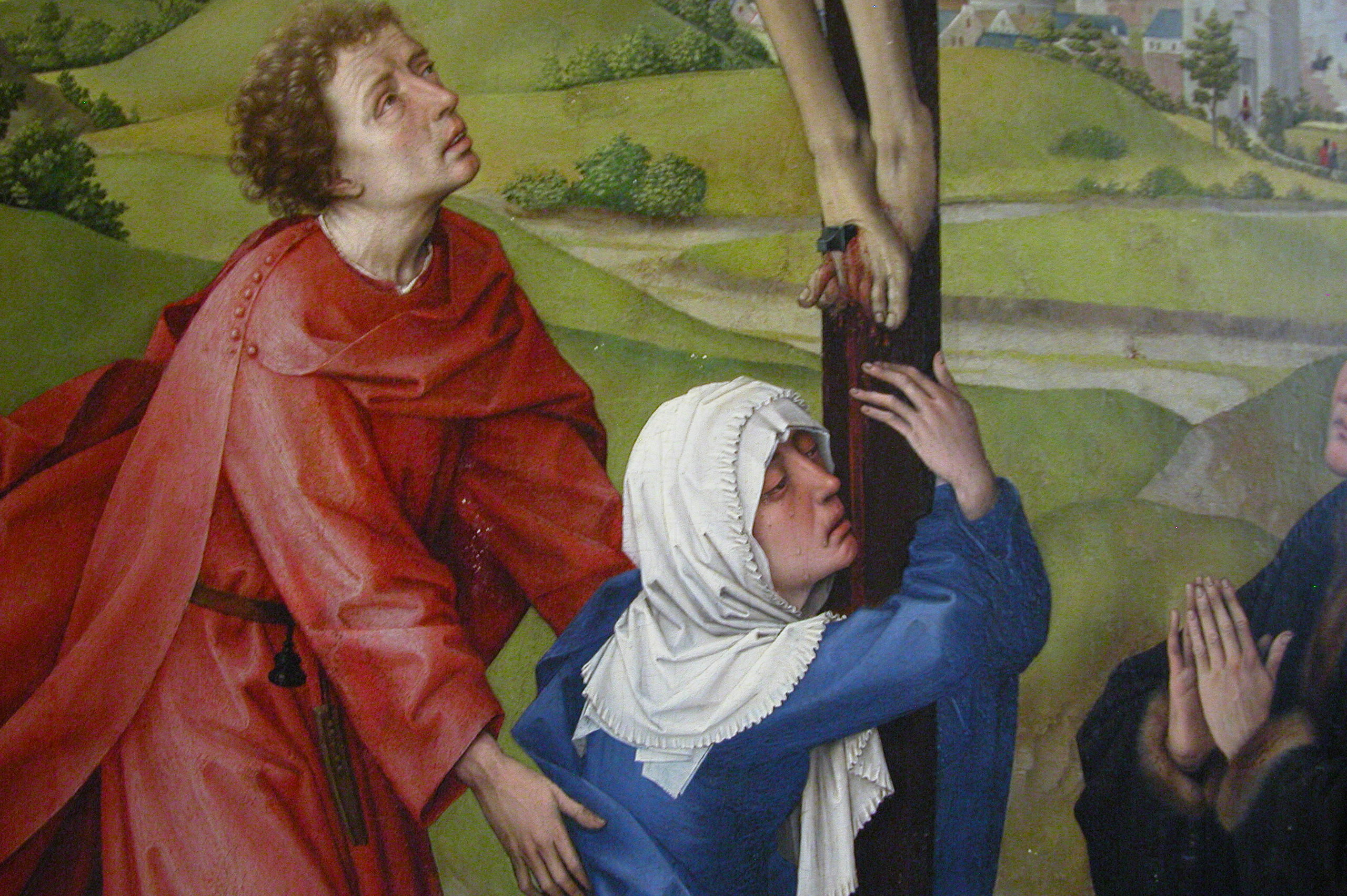 Рогир Ван дер Вейден Святой лука рисующий Мадонну